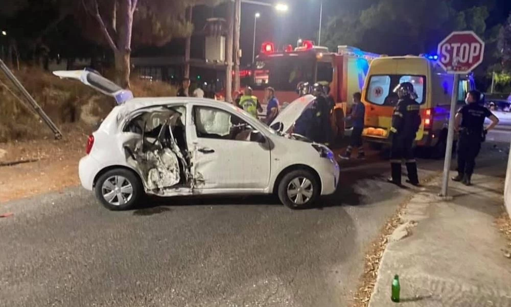 Ρόδος: Φρικτό τροχαίο-Ένας νεκρός και δύο σοβαρά τραυματίες(εικόνες)
